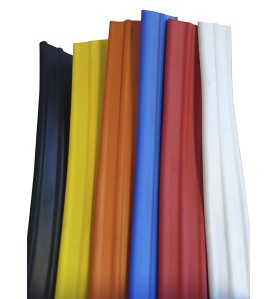 Water guiding hydrodynamic: t-rail black/jaune/orange/blue/red/white