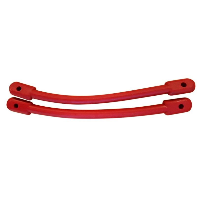 Amortiguadors de goma rojo - pack 2pcs