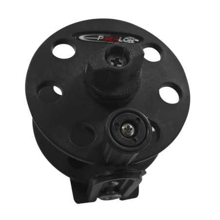 Moulinet Mustang 30mt - montage rapide noir