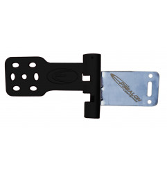 Pivoting plastic camera support for Striker spearguns black