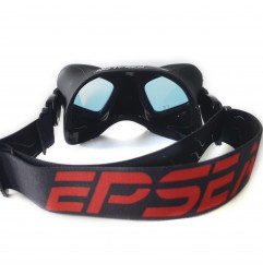 Masque Seawolf avec verres Red Flash & sangle "Fat strap"