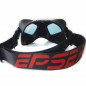 Masque Seawolf avec verres Red Flash & sangle "Fat strap"