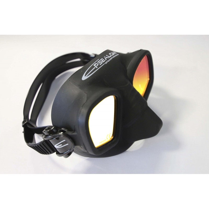 Spearfishing mask Epsealon Seawolf Red Flash