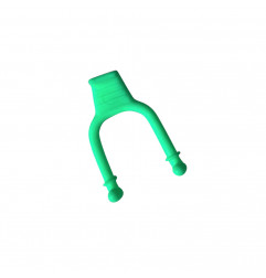 Safety clip Silex dagger green