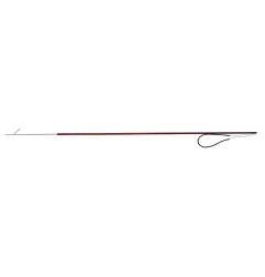Tridente Ocean Rojo de Aluminio de 190 cm Desmontable con Punta Tahitiana