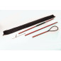 Pole spear Ocean alu 190cm - Red