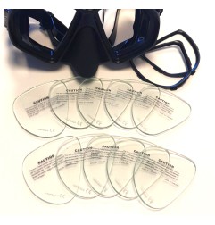 Lentes correctores rectos positivos - Seaquest Diopter Mascarilla