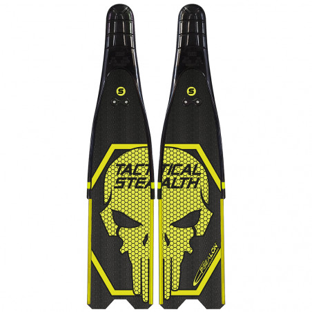 Palmes carbone Tactical Stealth - 38/39 (Soft)