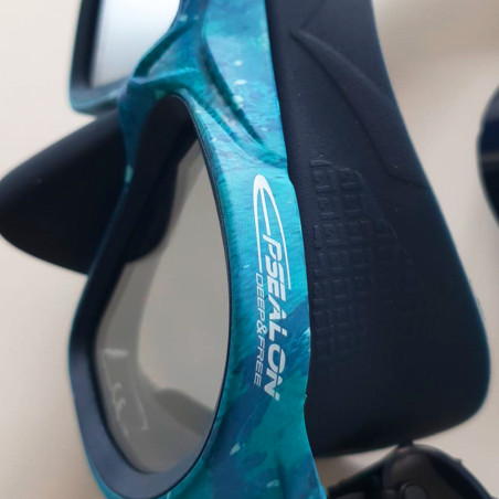 Mask Horus - Camo blue + Fat strap