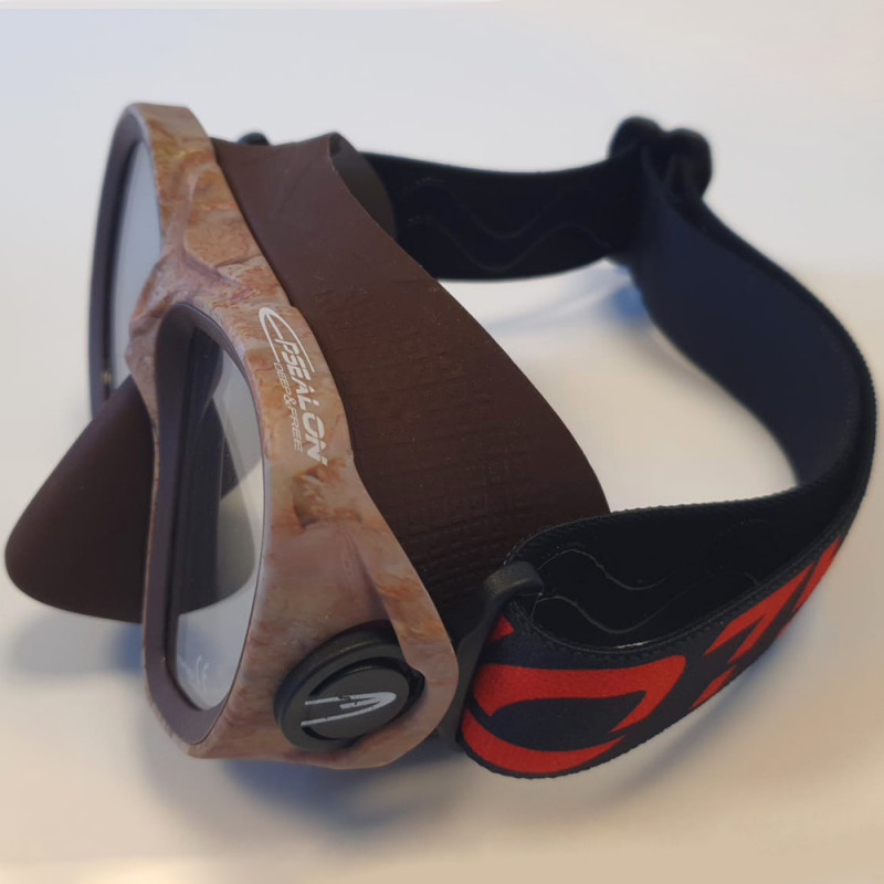 Mask Horus - Camo brown + Fat strap