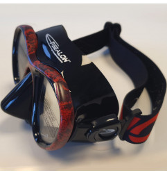 Máscara E-Visio 2 Red Fusion Fat Strap con Amplio Campo de Visión