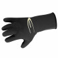 Guantes Caranx negros con agarre de 5 mm