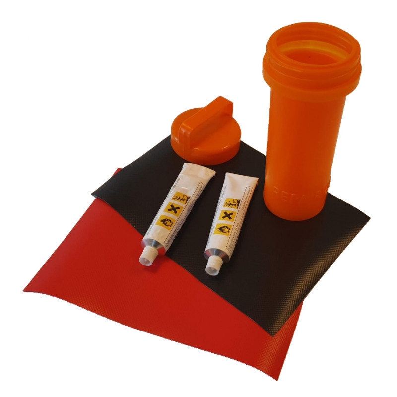 Kit de reparacion para embarcacion neumatica, boya, stand up paddle, SUP inflable Kit de reparacion para embarcacion neumatica, boya, stand up paddle, SUP inflable