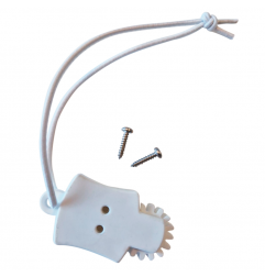 Llamador de pescado NG - blanco