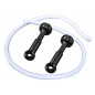 Insert alu noir pour obus dyneema - 2pcs