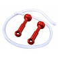 Insert alu red for Wishbone Dyneema - 2pcs