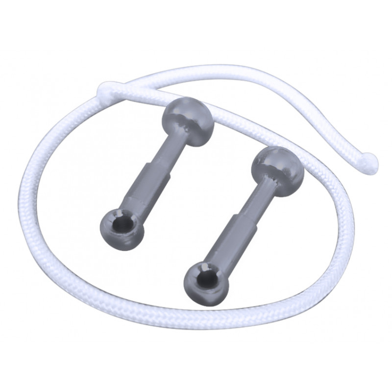 Insert alu brut pour obus Dyneema - 2pcs