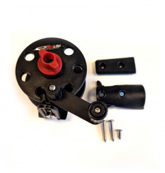 Mustang reel multiplied 30mt - quick mount black