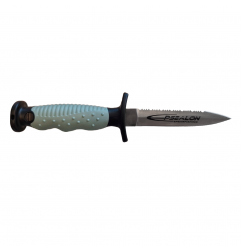 SILEX grey stainless steel dagger short blade