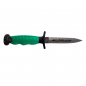 Dague SILEX verte inox lame courte Dague SILEX verte inox lame courte