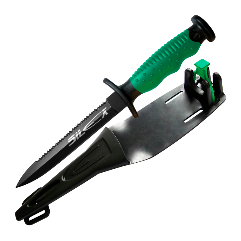 Cuchillo SILEX Titanium Verde
