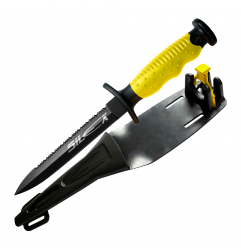 Dague SILEX titanium jaune