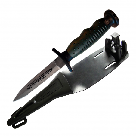 Dagger SILEX black Inox short blade