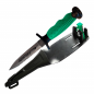 Dague SILEX verte inox lame courte Dague SILEX verte inox lame courte