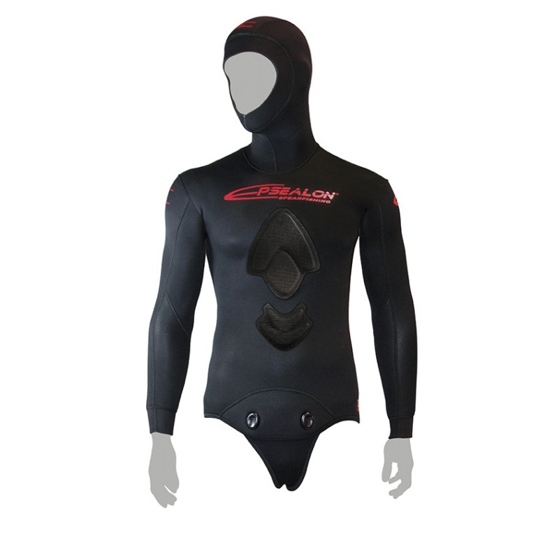 Chaquetas pesca submarina - Full black 5mm