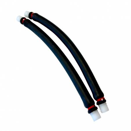 ShockWave - Ø16mm - extruido negro - atornillado en pares