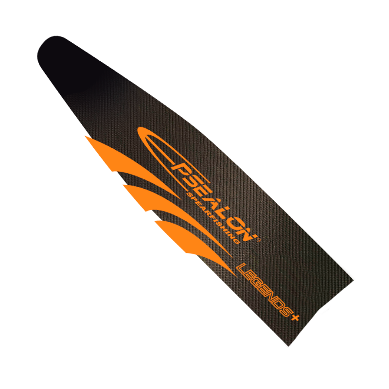 Legends + stickers for left-hand spearfishing fins