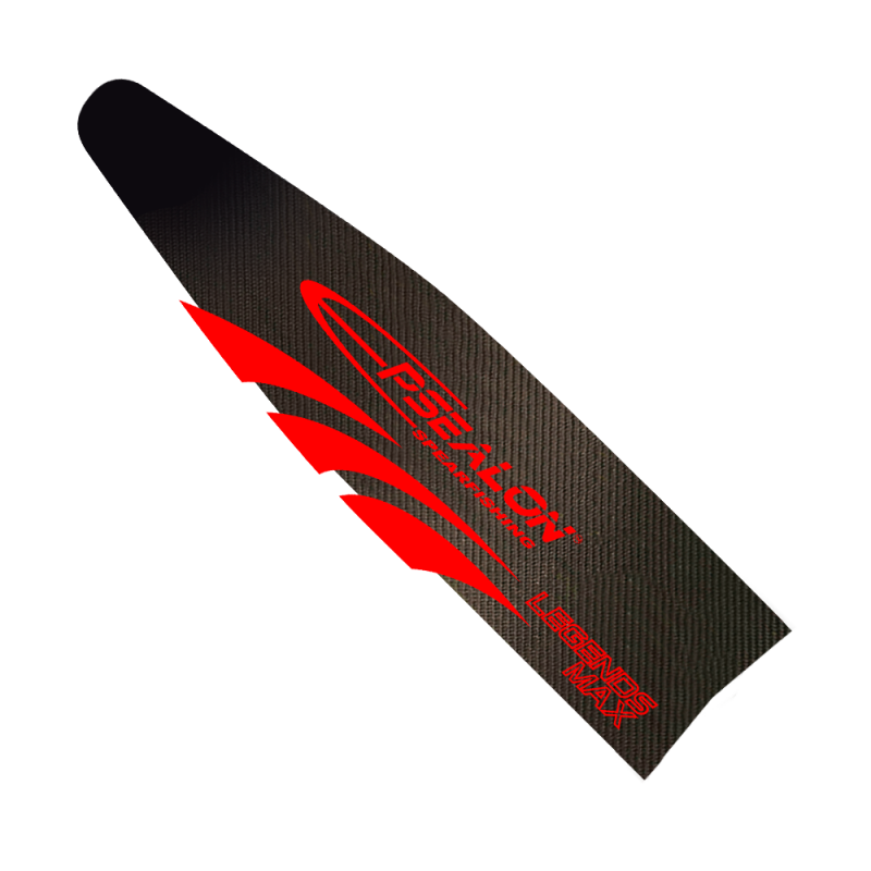 Legends MAX stickers for right-hand spearfishing fins
