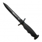 Dague SILEX Titanium Noire à Lame Longue pour Chasse Sous-Marine Dague SILEX Titanium Noire à Lame Longue pour Chasse Sous-Marine